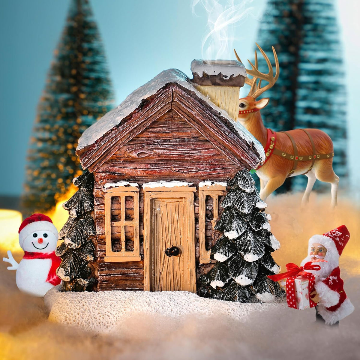 Kerst wierookbrander