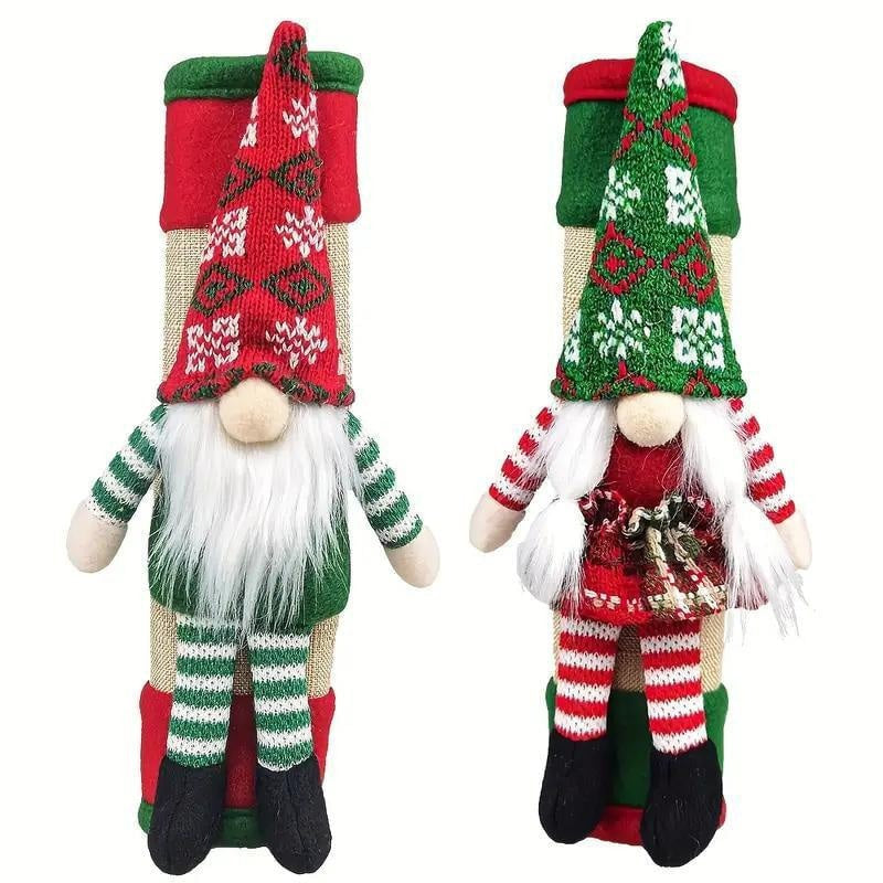 Christmas Refrigerator Handle Cover