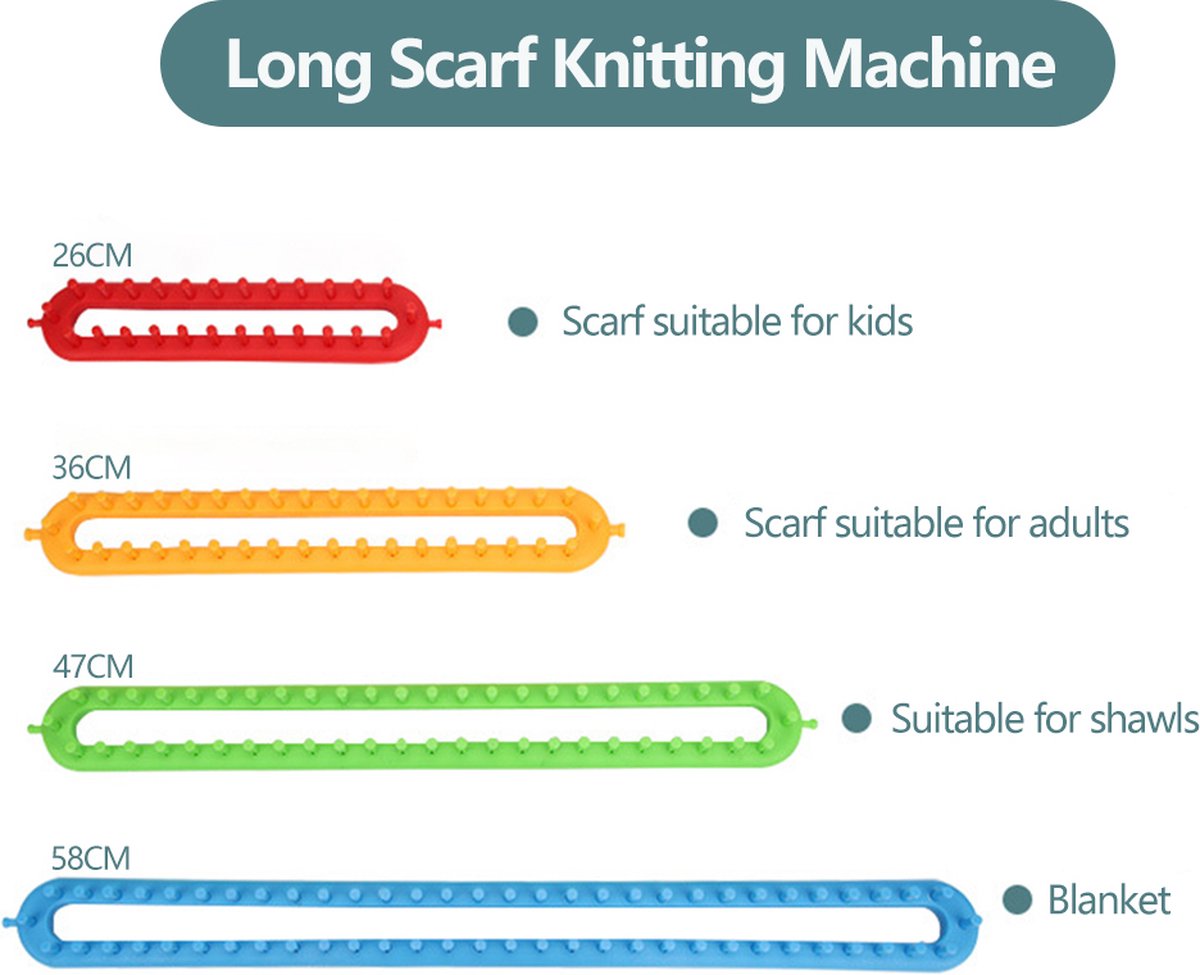 Knitara — Needle-Free Knitting Loom for Easy Portable Crafting