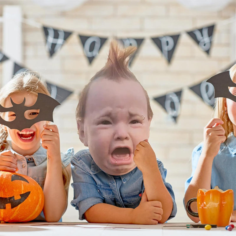 Gråtande babymask