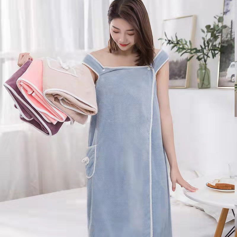 Liora — Plus Size Waterproof Wearable Shower Skirt with Secure Fit