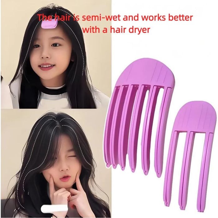 Pluizige Haarclip