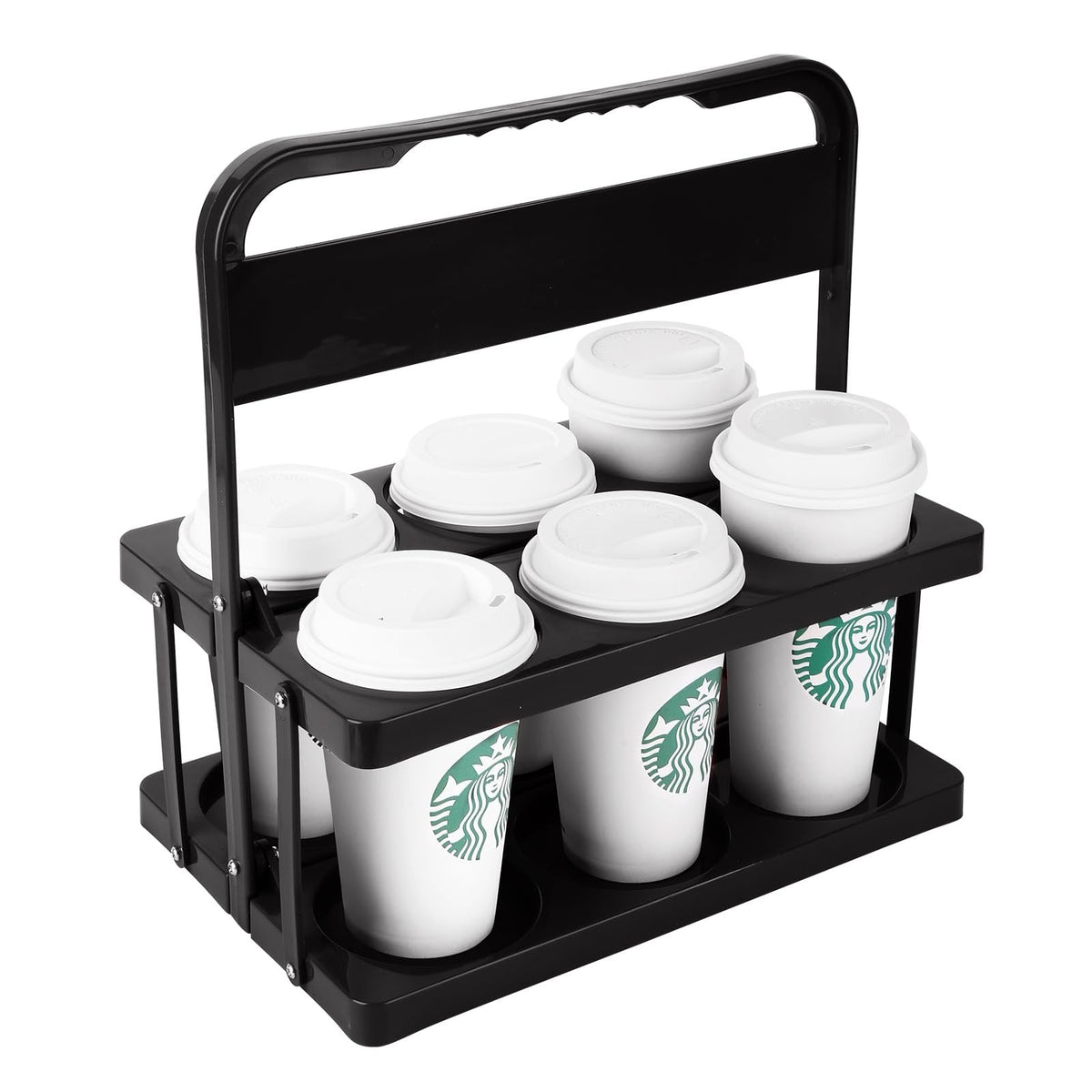 StormGrip™ Six-Cup Carrier — Bær seks drikker uten søl med steinhard trygghet hver gang
