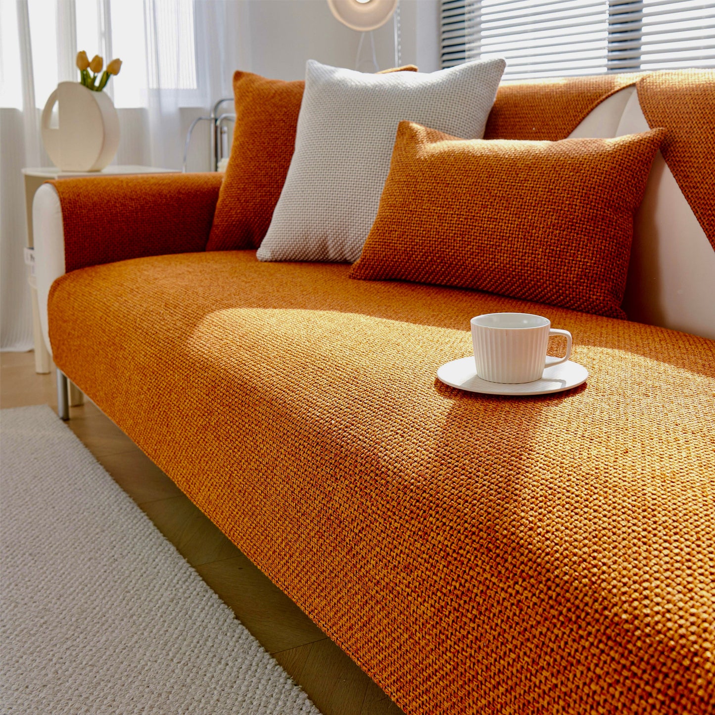 GLIZM Sofa Cover™ — Wrinkle-Free Comfort That Clings So You Can Relax in Style