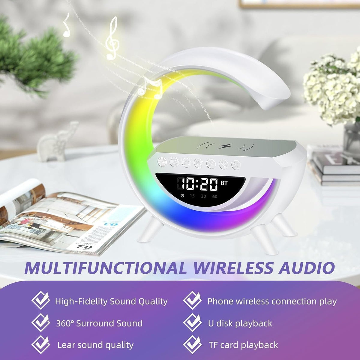 Wireless Charging Speaker