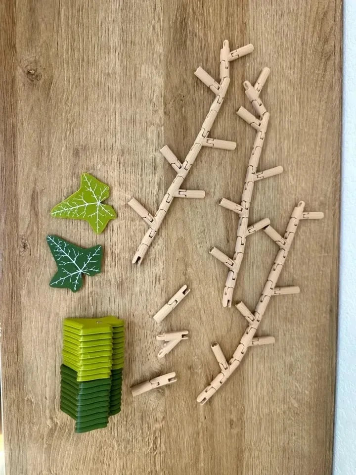 Magnety na chladničku s motívom brečtanu