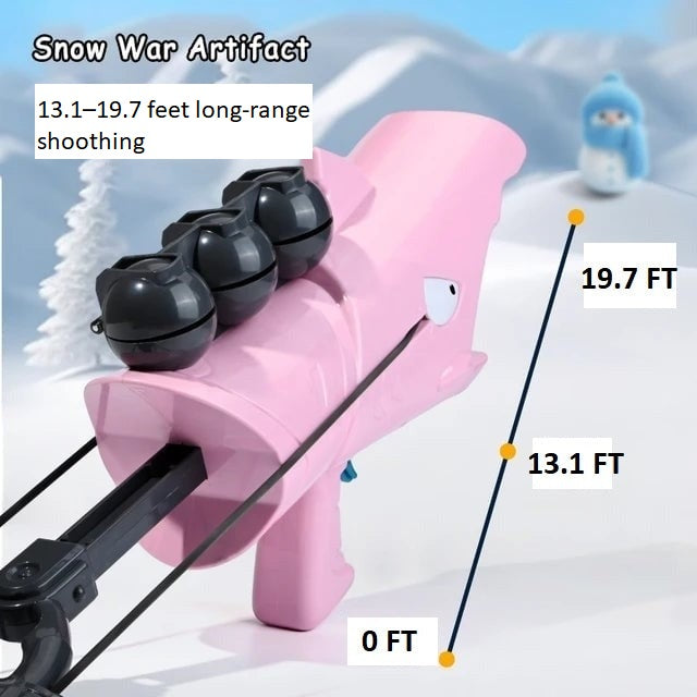 Shark Snowball Launcher