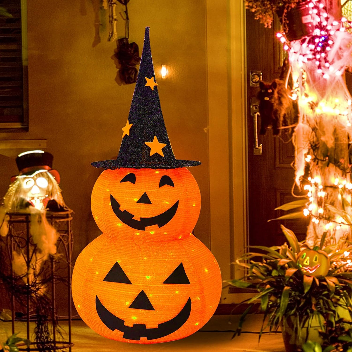 GlowMaster™ Light-Up Pumpkin — Lumoa jokainen katse ja sytytä Halloween-taika heti