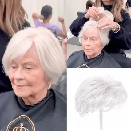 Elevéa Silky Clip-On Hair Tie — Natural Hair Enhancer for Thinning Hair