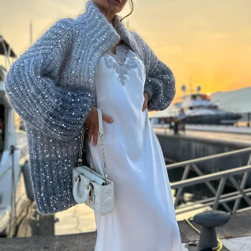 Knitted Sweater Jacket