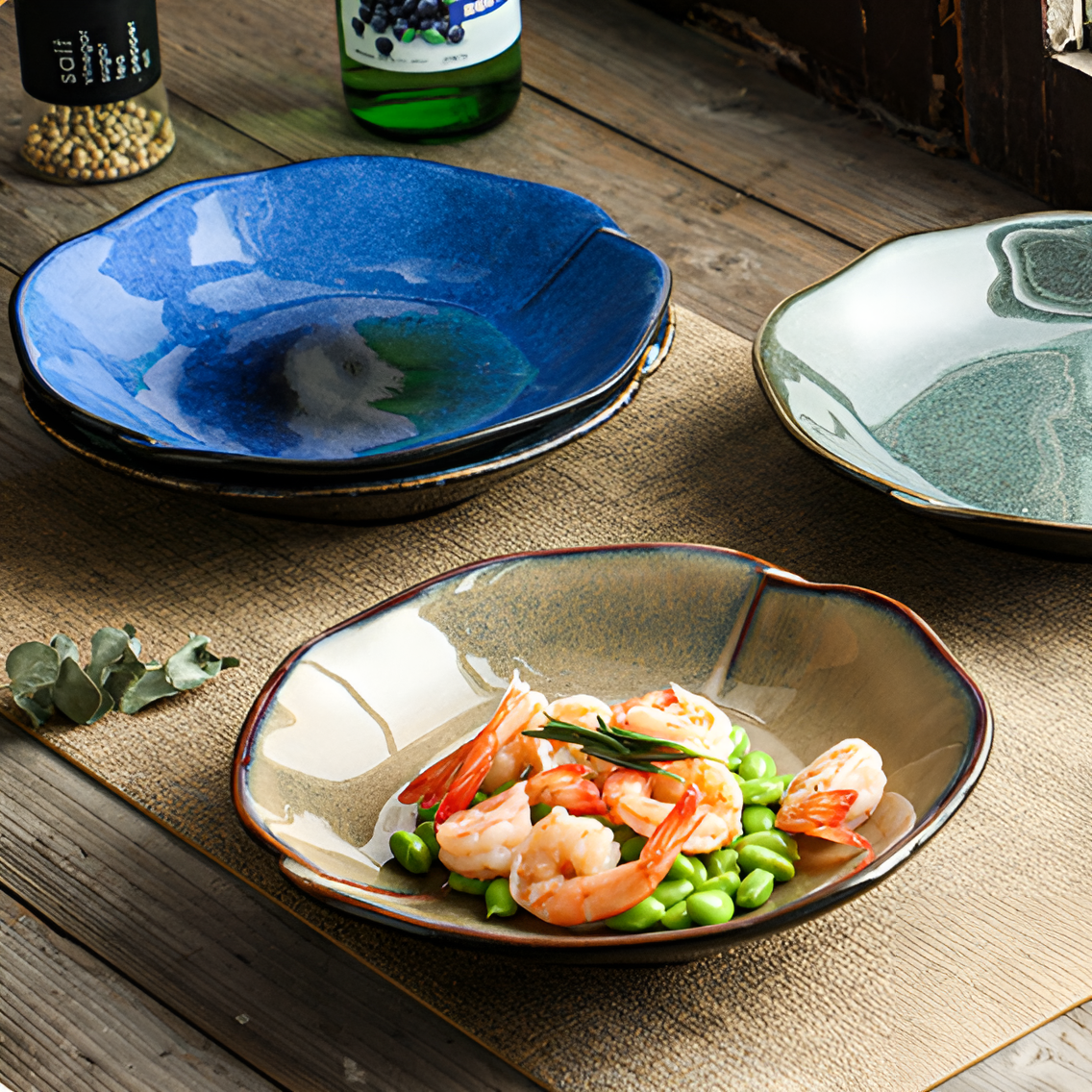 Maru Folded Plates™ — Elevate Every Meal with Rustic Elegance and Jaw-Dropping Flair