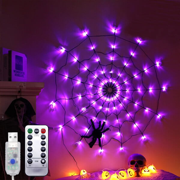 BlazingGlowSpiderWeb™ — Ανάψτε Ανατριχιαστικές Εμφανίσεις που Σαγηνεύουν Κάθε Μάτι