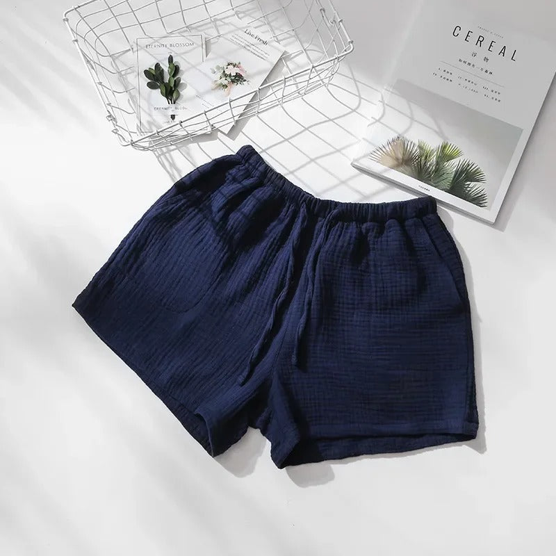 Crepe Cotton Shorts™ — Feel the Cool Breeze and Freedom That Lasts All Night Long