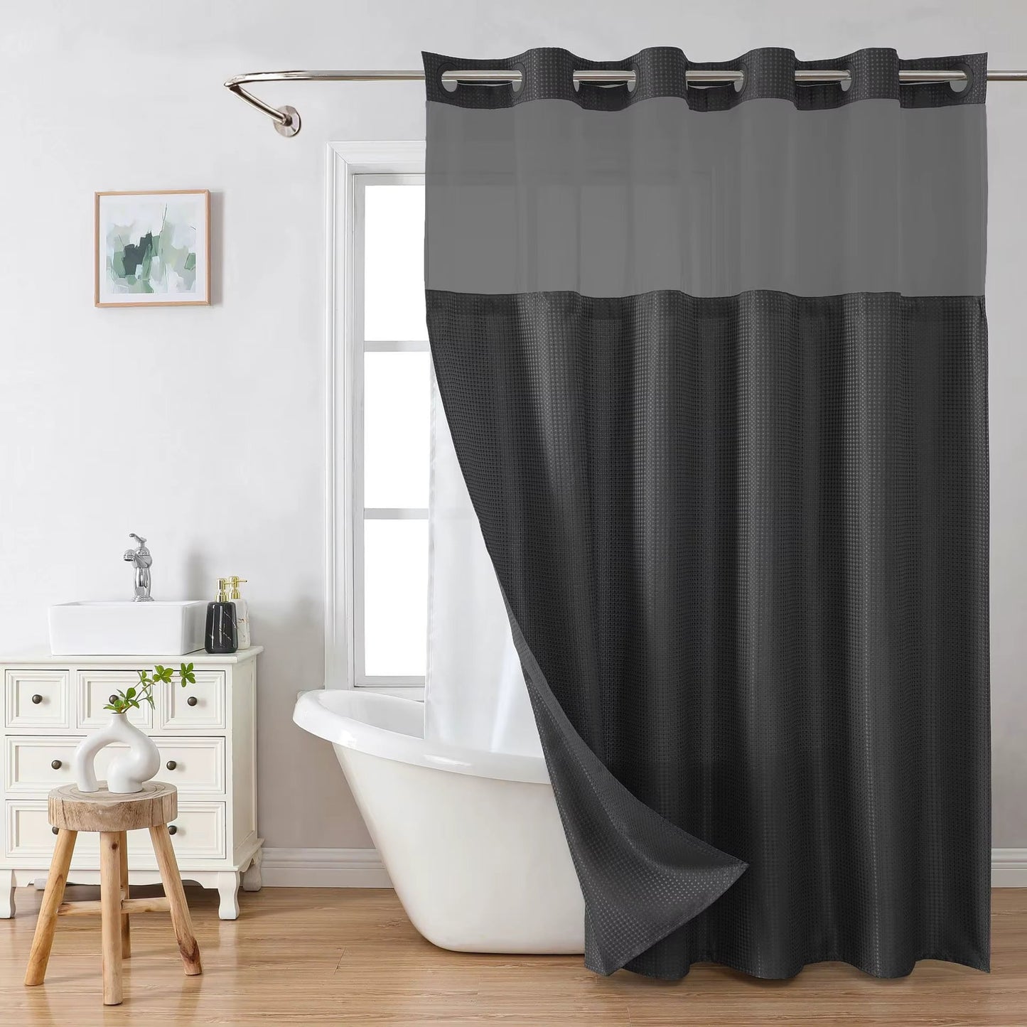 Double-Layer Waffle Weave™ — Immerse Yourself in Spa-Serenity and Stay Dry in Style