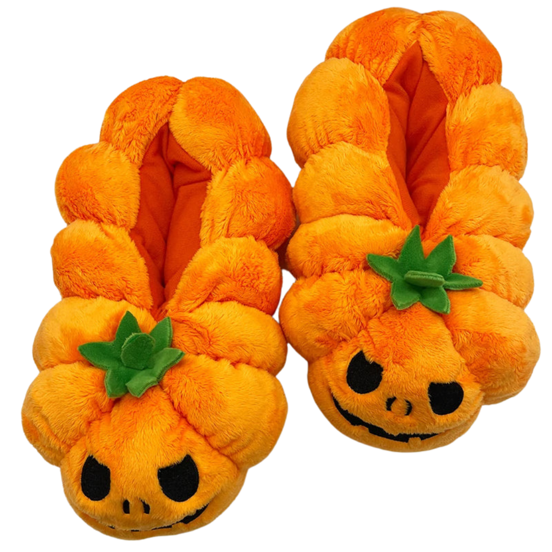 Pumpkin Slippers Bag