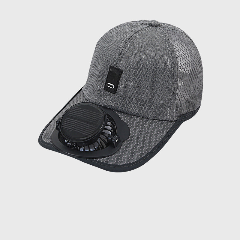 Breeze Baseball Cap | Breathable with Solar Fan