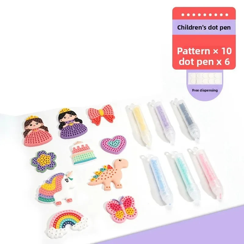 Buzzy Bead Craft Kit | Creative DIY Set for Kids, Non-Toxic 7