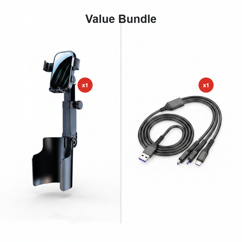 Caro Phone Mount | 360° Adjustable, Strong Magnetic Grip 9