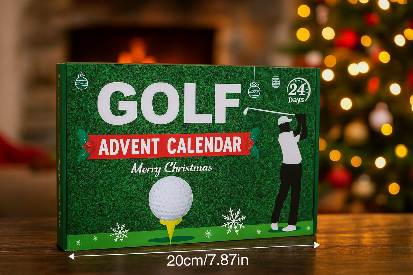 24 Explosive Golf Surprises™ — Ignite Daily Thrills and Master Your Holiday Game