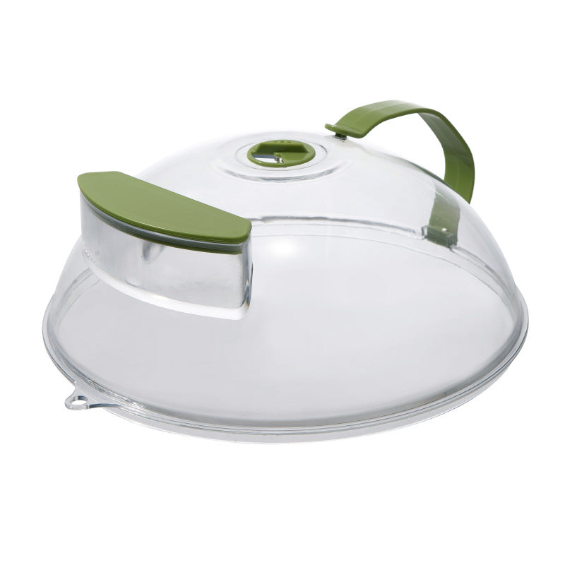 Clea Microwave Cover | Water Steamer with Handle, Prevents Splatter