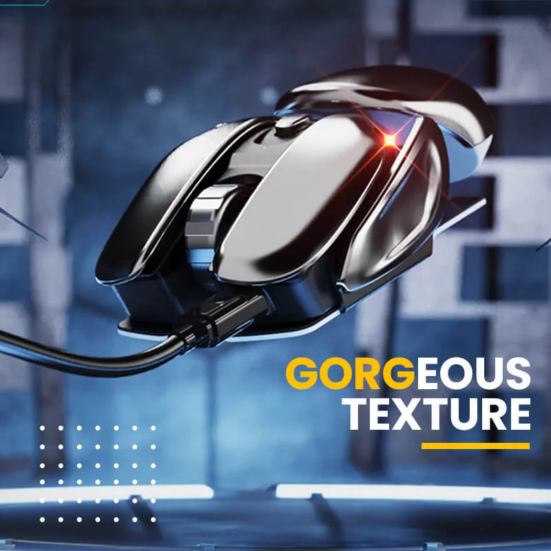 Cryonix Mouse | Wireless Ergonomic Metal Design 7