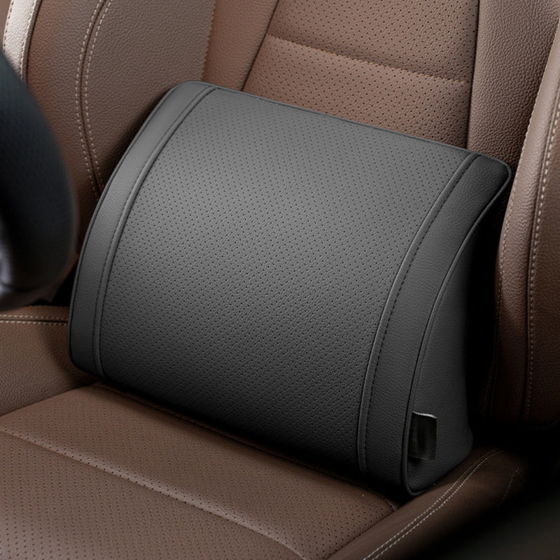 Evara Car Support Set | Ergonomic Memory Foam Lumbar Cushion and Headrest 25