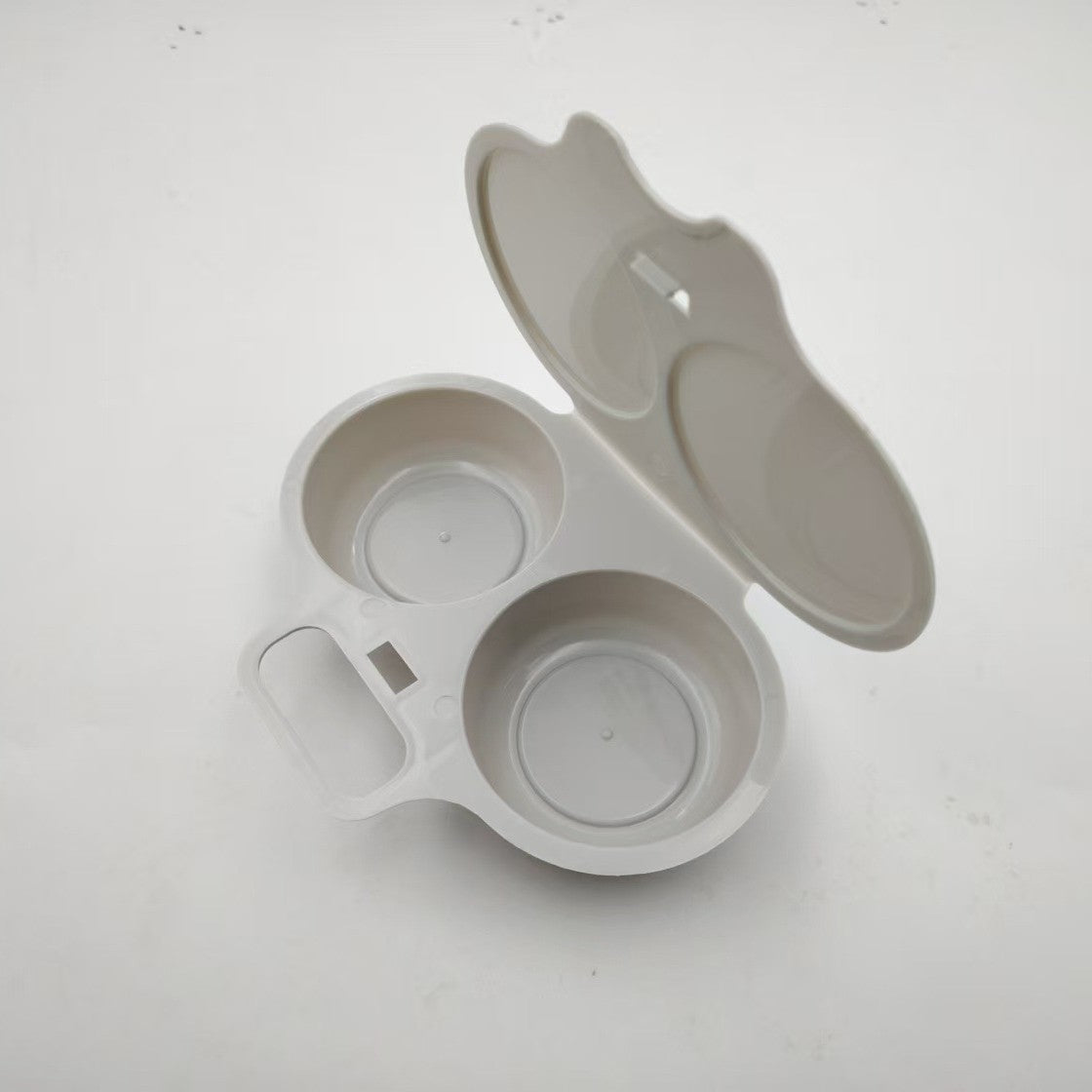 Evo Microwave Egg Poacher | Dual-Cavity, Food-Grade PP, Oil-Free Cooking 10