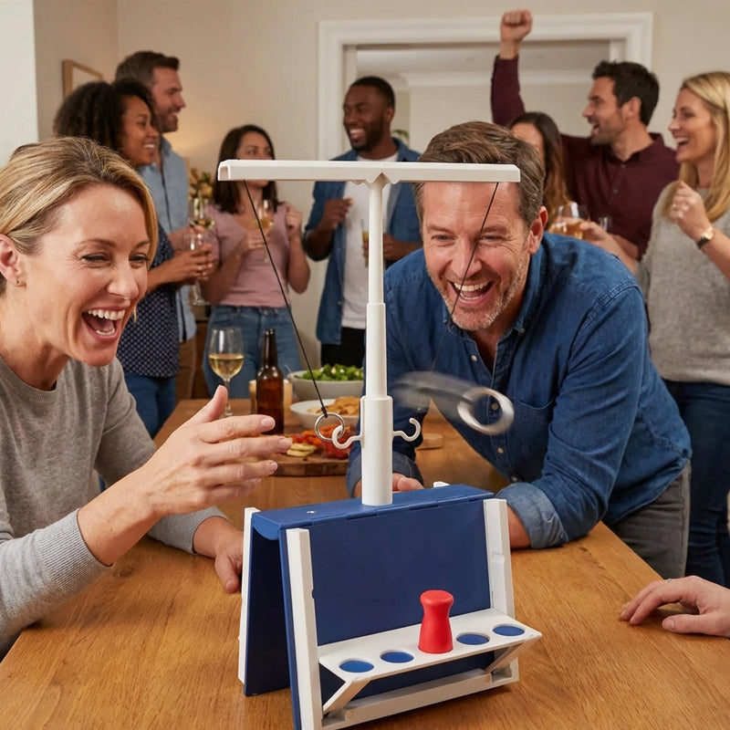 Flicker Ring Toss Game | Foldable, Compact Design 8
