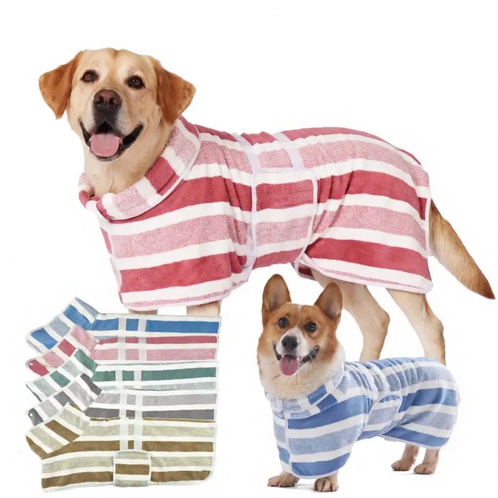Peignoir pour chien Koda | Microfibre super absorbante