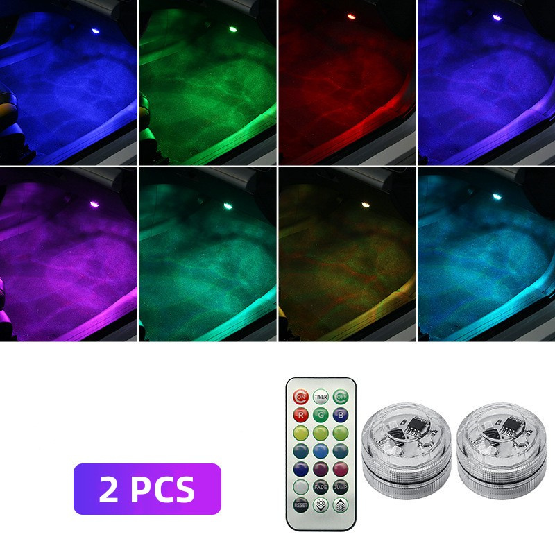 Luma Car LED Lights | 13 Color Ambient, Wireless Remote Control 11