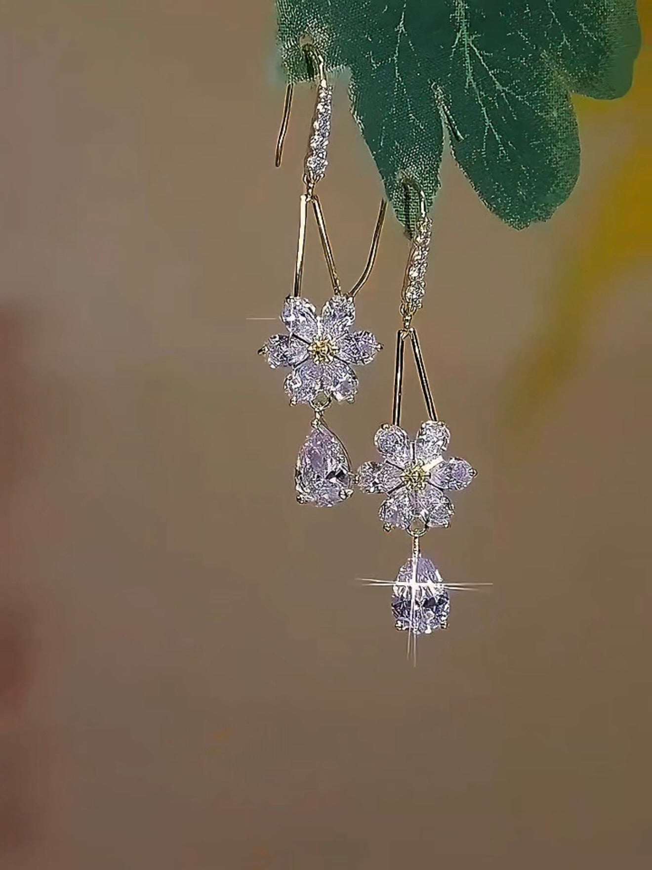 Lunora Earrings | Gold Plated, Lightweight Design 4