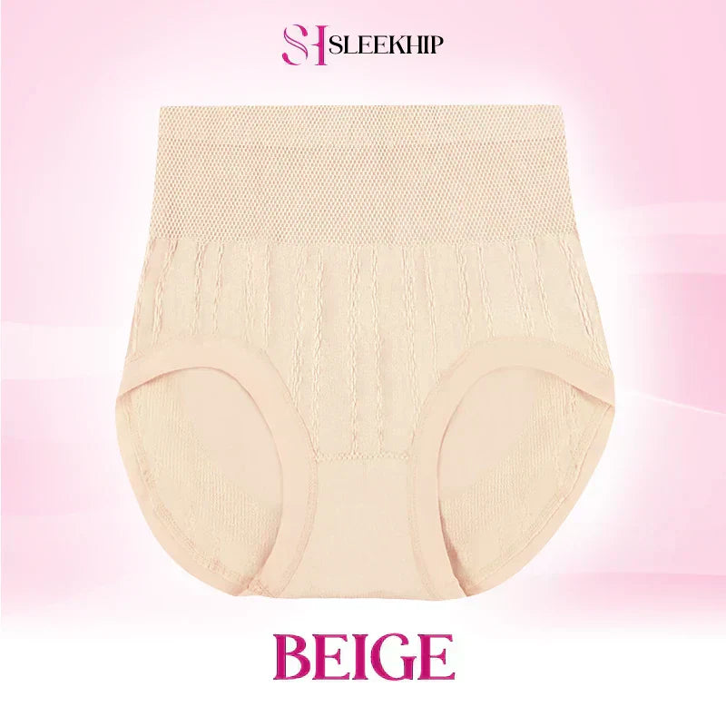 Luxe Tummy-Control Panties | Cotton, Plus Size, Leakproof 17