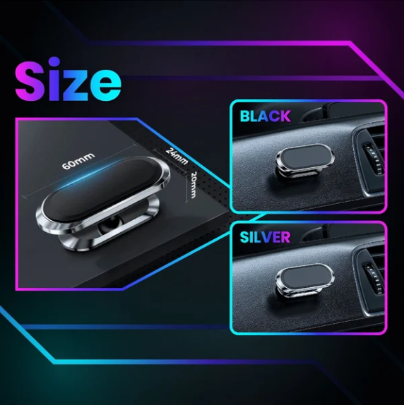 Magma Car Phone Holder | Ultra-Strong Magnetic, 360° Rotation, Compatible with All Smartphones 8