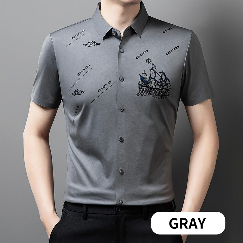 Maverick Men's Dress Shirt | Premium Soft Fabric, Regular Fit