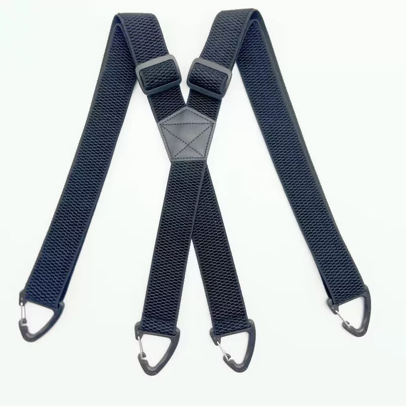 Maverick Suspenders for Men | Adjustable Black X-Back Design 13