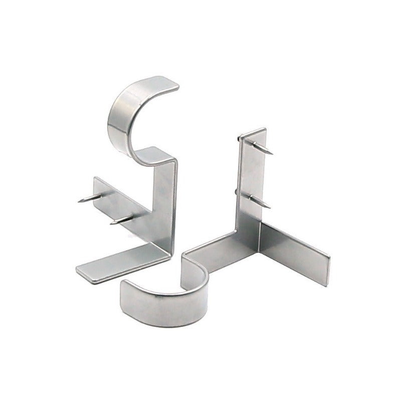 Mira Curtain Rod Brackets | No-Drill Metal, Damage-Free Installation 5