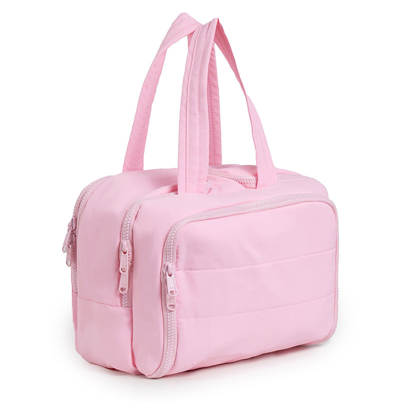 Mira Travel Makeup Bag | Large Capacity, Waterproof Nylon 10