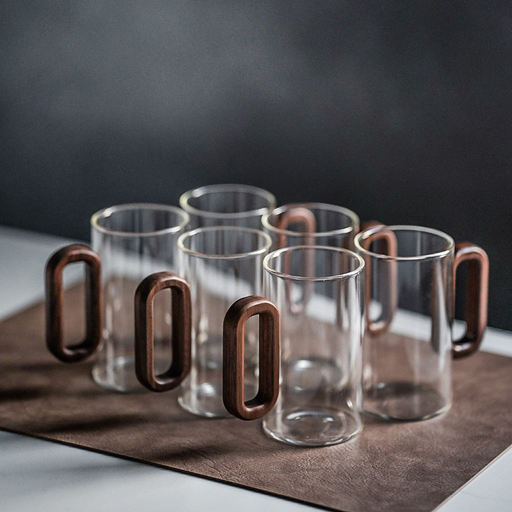 Smoked Gradient Glass Mug™ — Command Every Sip with Confidence and Style