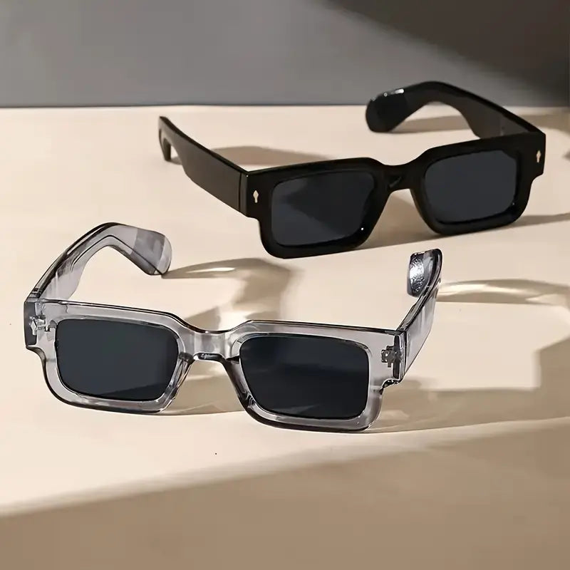 Parker Rectangular Sunglasses | Durable Acetate Frame 6