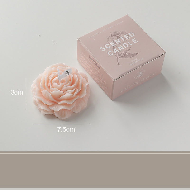 Pearly Peony Candle | Floral Scented Gift 12