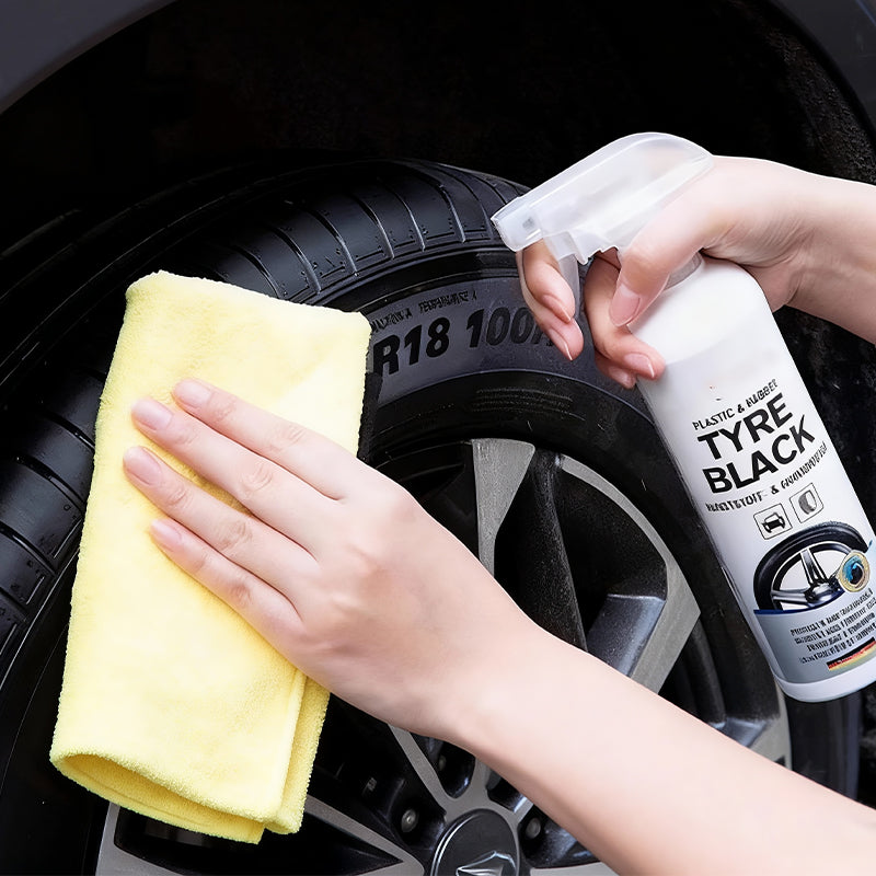 Plexi Tyre Shine Spray | Advanced Protection, Instant Black Finish 8
