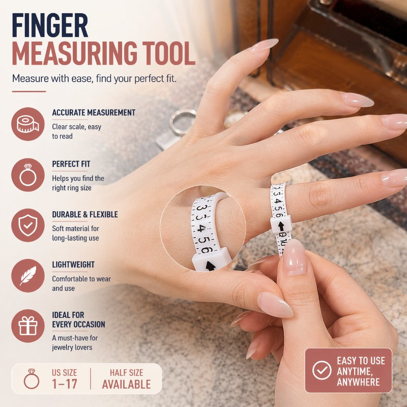 Ringo Ringgrößenmesser | Präzises Messwerkzeug, Benutzerfreundliches Design