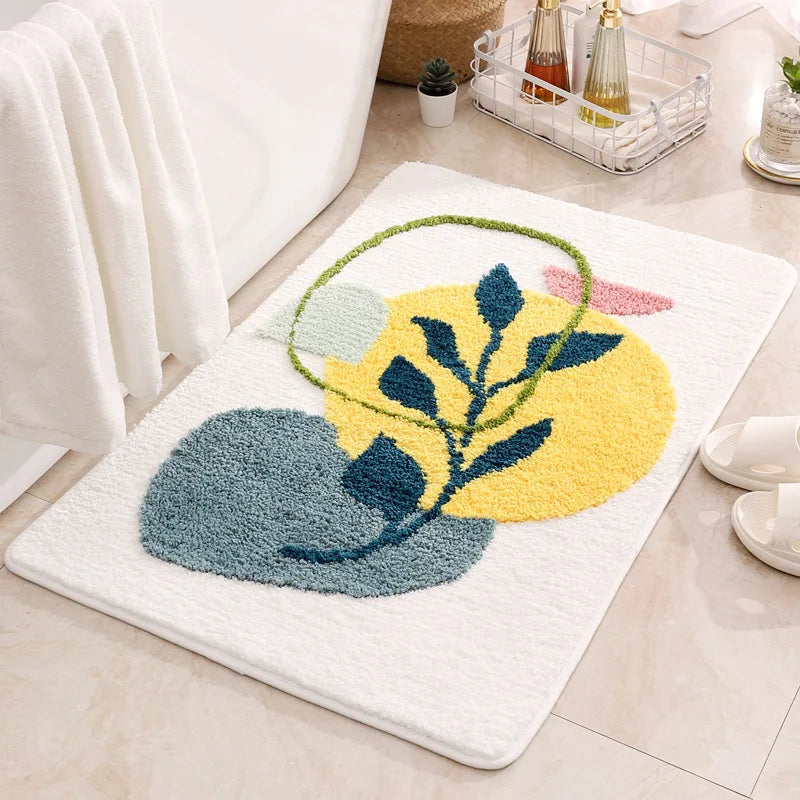 Organic Microfiber Bath Rug™ — Step into Softness That Warms Your Soul and Secures Every Footstep