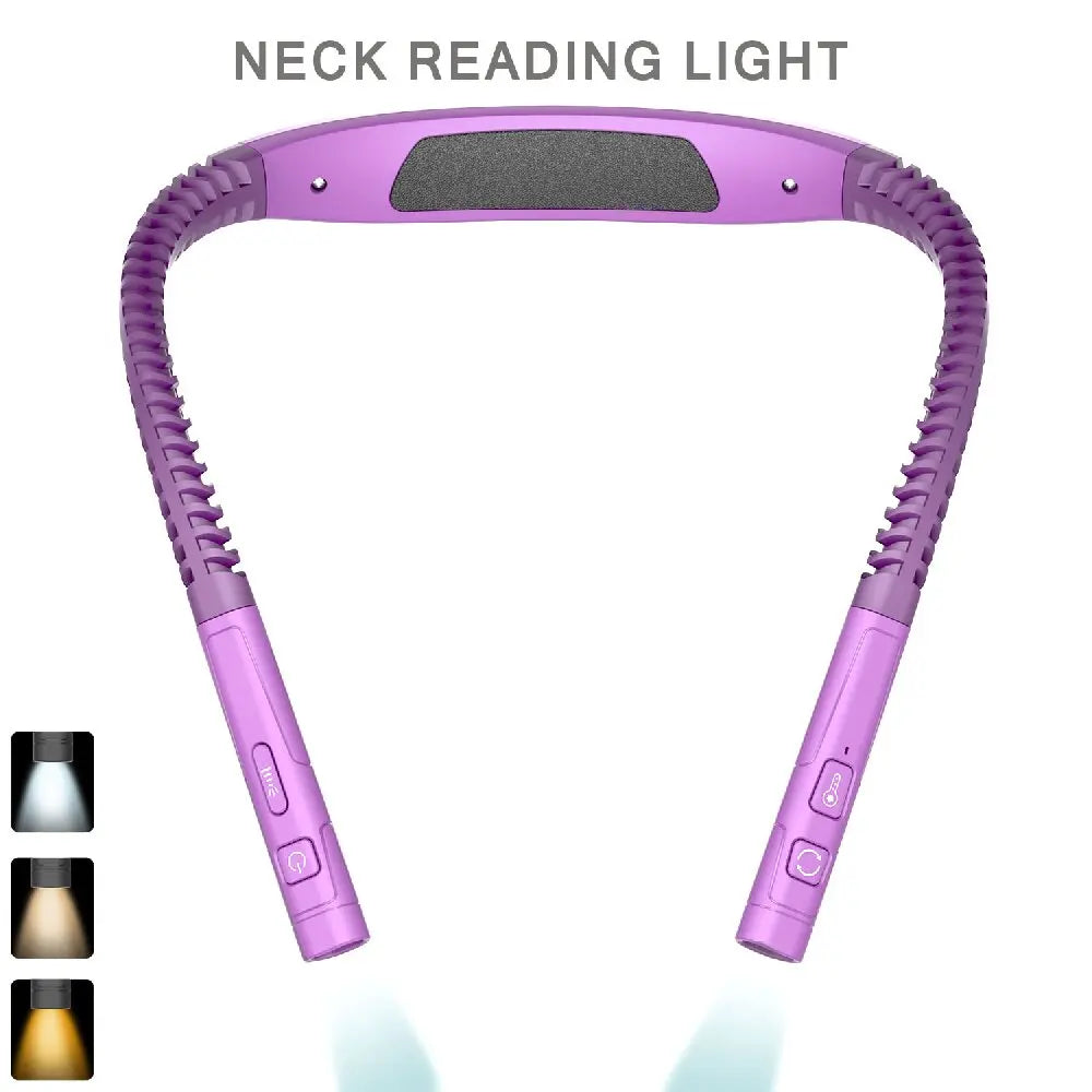 Čítacia lampa na krk