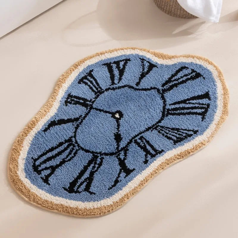 Infinity Clock Bath Mat™ — Step into Surreal Comfort That Sparks Creativity and Calms Your Soul