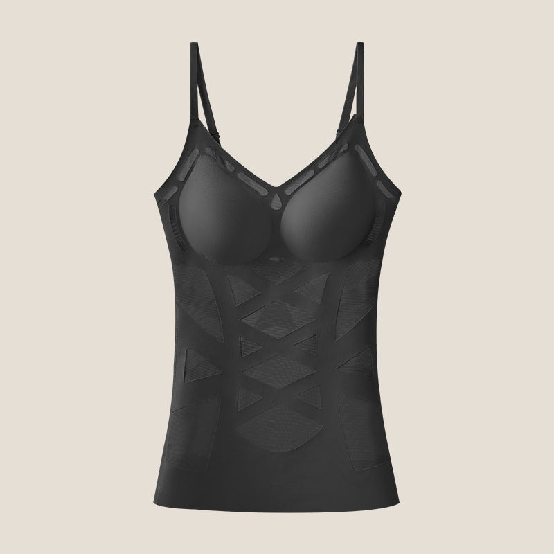 Serene Nahtloses Camisole | Eingebauter BH, Atmungsaktiver Stoff