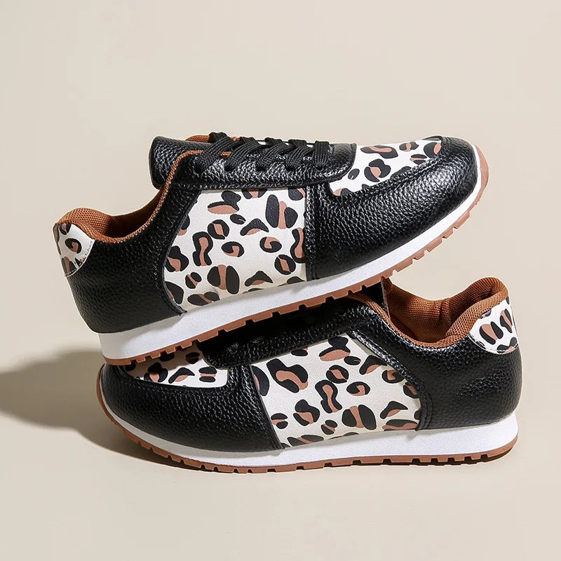 Leopard Luxe Sneakers™ — Own Every Step with Wild Confidence and Cloud-Like Comfort