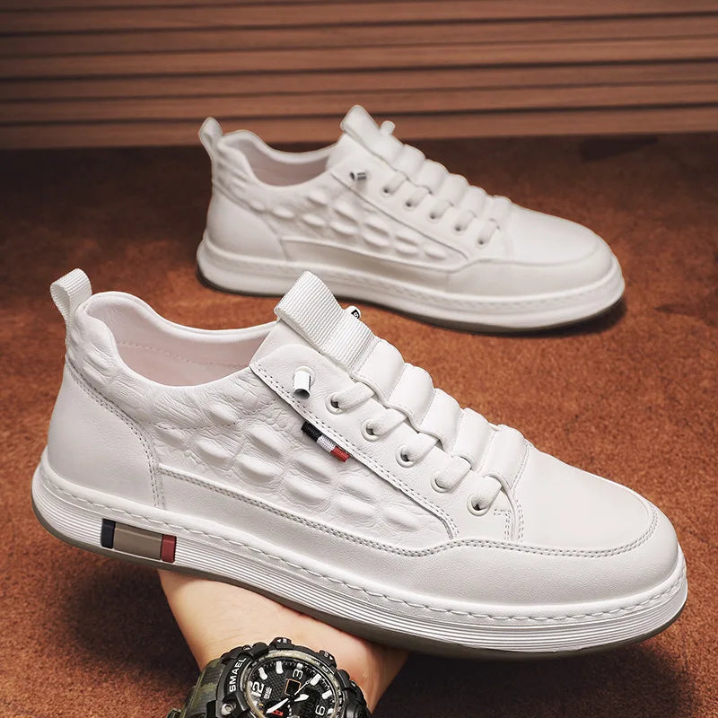Italiaanse krokodillen casual schoenen