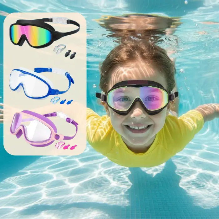 Elegáns AquaShield úszószemüveg | Szivárgásmentes, kényelmes illeszkedés