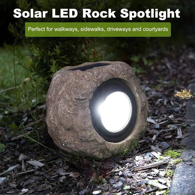 Lampă solară Sola Rock | Alimentată solar, rezistentă la apă